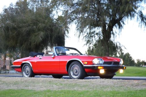 1990 jaguar xjs convertible new softop exceptionaly well maintained ca car