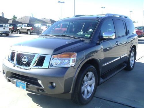 2010 nissan armada 2wd titanium edition leather one owner bose speakers