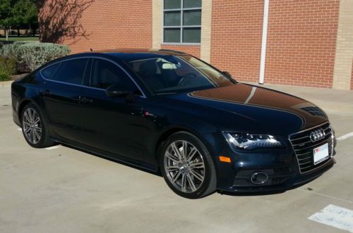 2012 audi a7 prestige + innovation + bang&amp;olufsen + sport packages truly loaded