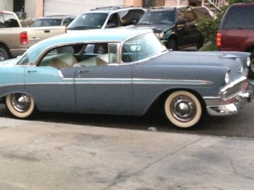 Purchase Used 1956 Chevy Belair 4 Door Hardtop In San Pedro