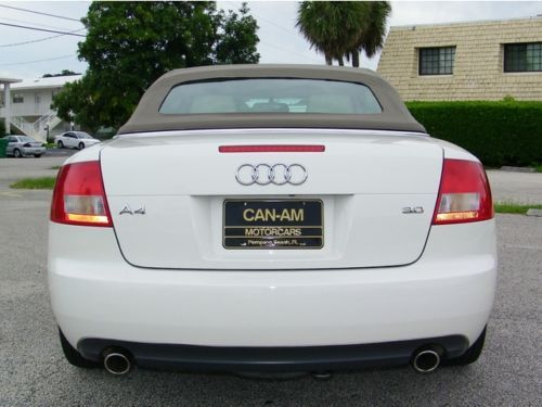 TOP DOWN FUN!! AUDI A4 3.0 CONV! HTD SEATS! NAV! LTHR! PWR TOP! CALL NOW!!, US $7,900.00, image 6