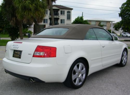 TOP DOWN FUN!! AUDI A4 3.0 CONV! HTD SEATS! NAV! LTHR! PWR TOP! CALL NOW!!, US $7,900.00, image 7