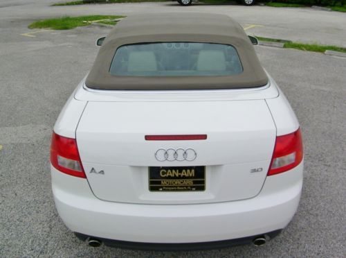 TOP DOWN FUN!! AUDI A4 3.0 CONV! HTD SEATS! NAV! LTHR! PWR TOP! CALL NOW!!, US $7,900.00, image 12