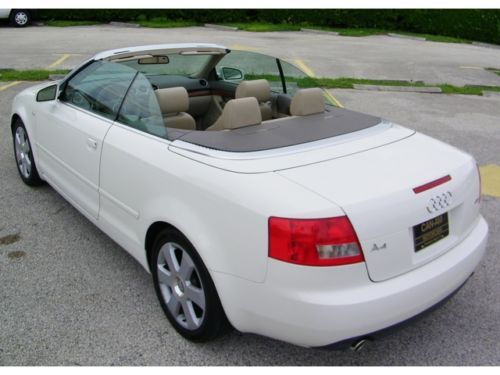 TOP DOWN FUN!! AUDI A4 3.0 CONV! HTD SEATS! NAV! LTHR! PWR TOP! CALL NOW!!, US $7,900.00, image 19