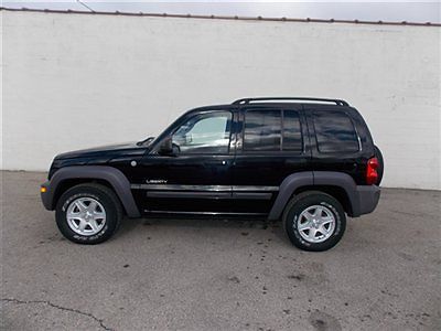 2004 jeep liberty 4x4 trail rated carfax history report  in very good condition