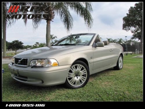 Super clean volvo c70 turbo convertible timing belt serviced clean carfax