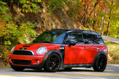 Rare 2010 mini cooper clubman s with navigation &amp; factory warranty