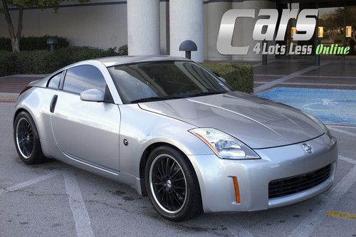 Nissan 350z touring leather automatic 66k upgrades clean autocheck cars4lotsless