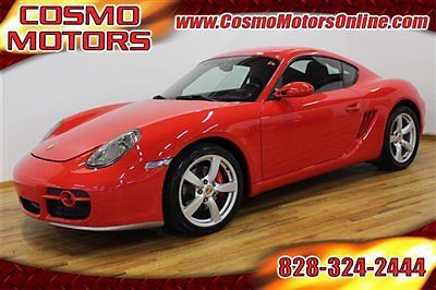 2006 porsche cayman s red black interior 6 speed manual  full clear bra no chips