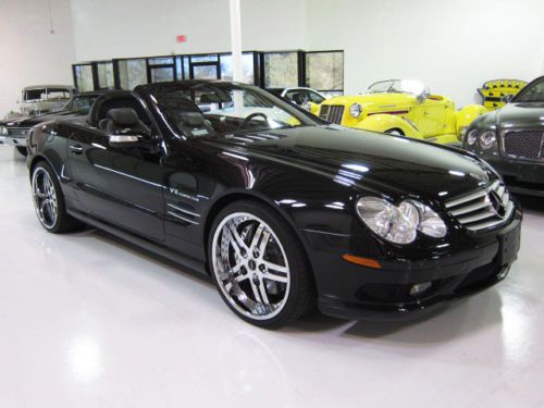 2004 mercedes benz sl55 amg supercharged convertible - only 27k miles - like new