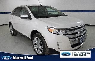13 ford edge 4dr limited fwd leather microsoft sync ford certified pre owned