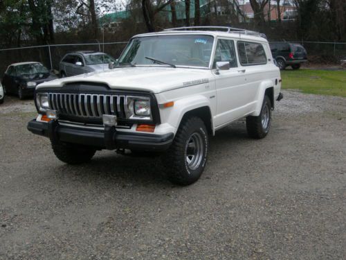 1983 jeep cherokee laredo two door fsj full sized low reserve no issues nice