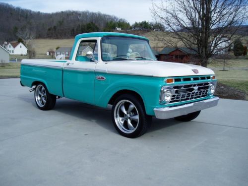 1966 ford f100 .. restored show truck . numbers matching. must see..