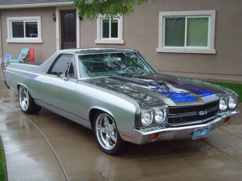 1970 70 chevy el camino ss pro touring resto mod beautifully done well over 60k