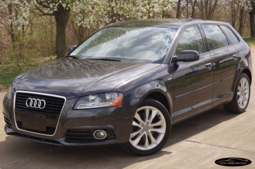 5-days no reserve &#039;12 audi a3 2.0t s-line 1-owner off lease pano roof great deal