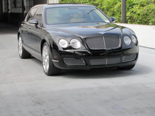 2008 bentley continental flying spur in beluga with only 52,751 miles!