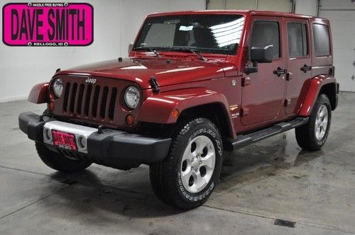 2013 new deep cherry red 4wd hardtop manual max tow pkg connectivity grp leather