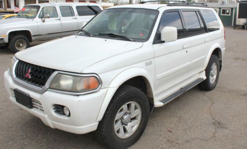 2000 mitsubishi montero sport limited sport utility 4-door 3.5l 4wd leather cd