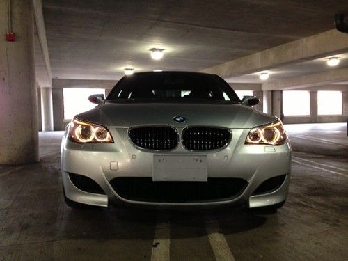 2006 bmw m5 e60 v10, low miles, heads up display, cpo bmw!,98k msrp!