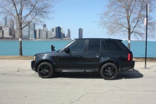 2012 range rover sport hse lux custom black