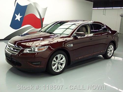 2012 ford taurus sel awd htd leather sync one owner 39k texas direct auto