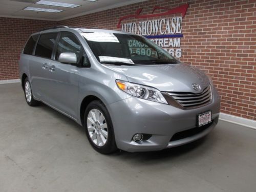 2011 toyota sienna limited awd navigation dvd tv leather low miles