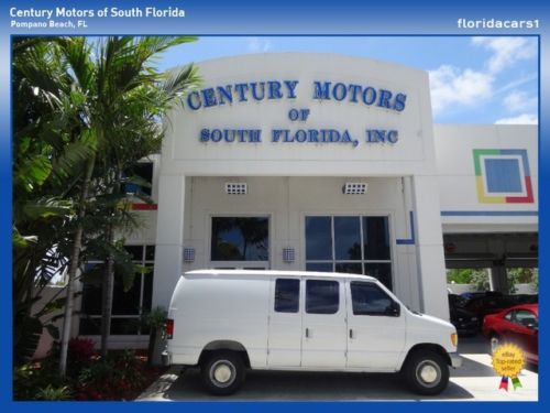 99 ford e250 cargo van 4.2l v6 auto 1 owner clean carfax no accidents non smoker