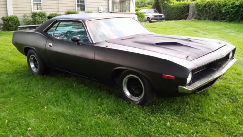 1972 plymouth , baracuda, 340, 727 transmission 8 and 3/4 rear with build sheet