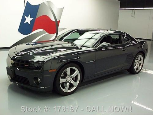 2012 chevy camaro 2ss auto htd leather hud 20&#039;s 15k mi texas direct auto