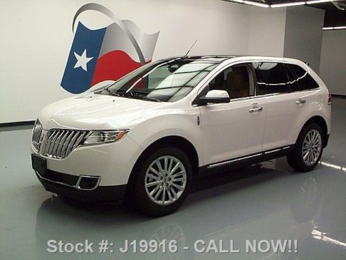 2011 lincoln mkx elite pano sunroof nav rear cam 24k mi texas direct auto