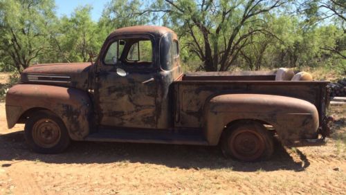 1949 ford f-1 pickup truck, awesome patina, very solid and straight