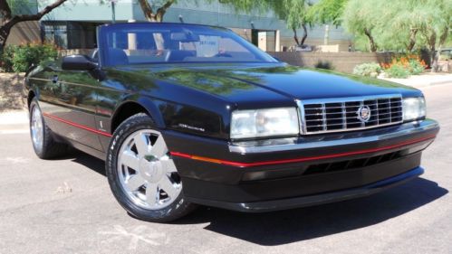 1993 cadillac allante roadster, 4.6l northstar, 17&#034; chromes, 2 owner all records