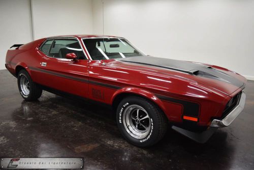 1972 ford mustang mach 1 351 cleveland automatic a/c