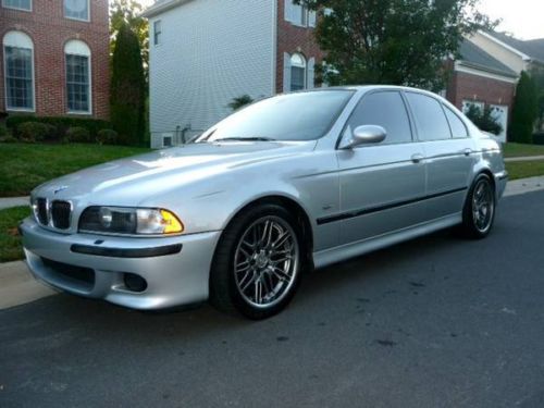 2000 bmw m5 e39 unmolested enthusiast owned loved &amp; maintained titanium silver
