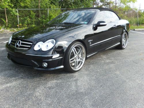 2007 mercedes clk 63 amg very rare only 143 made for 2007 convertible conv