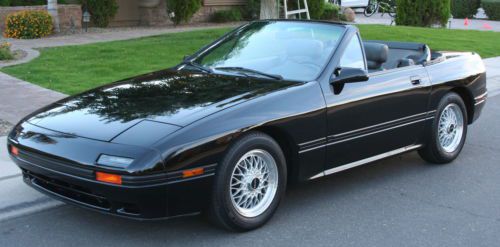 Amazingly clean and original 1988 mazda rx-7 convertible 5 spd only 17,500 miles