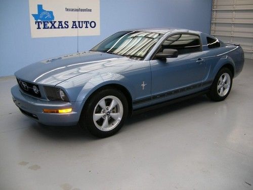 We finance!!!  2007 ford mustang deluxe v6 auto a/c 6 cd shaker 500 rspoiler!!