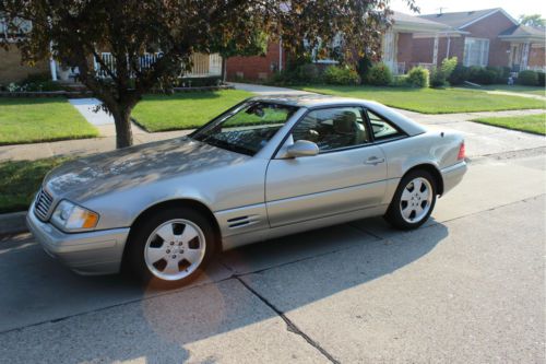 Mercedes-benz sl-class sl500r coupe roadster convertible w/ hard &amp; soft tops