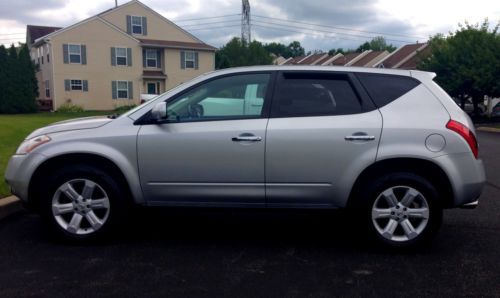 2006 nissan murano s sport utility 4-door 3.5l silver cvt automatic