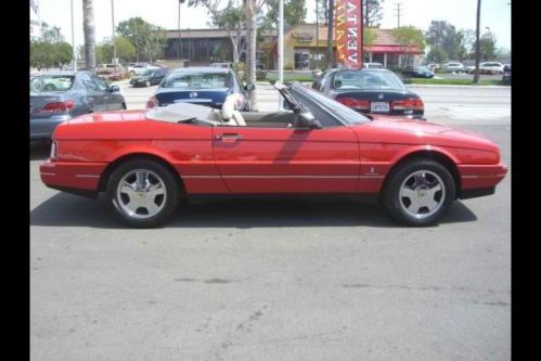 Allante convertible 2-door 2-seater hardtop! runs strong! chrome wheels!