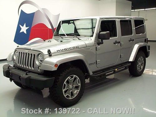 2014 jeep wrangler unltd rubicon 4x4 hardtop nav 6k mi texas direct auto