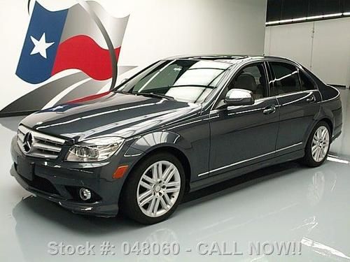 2008 mercedes-benz c300 sport p1 pano sunroof htd seats texas direct auto