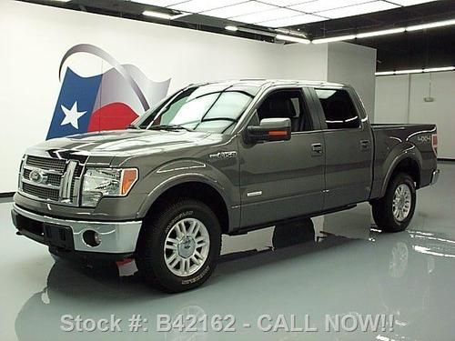 2011 ford f-150 lariat crew 4x4 ecoboost rear cam 42k! texas direct auto