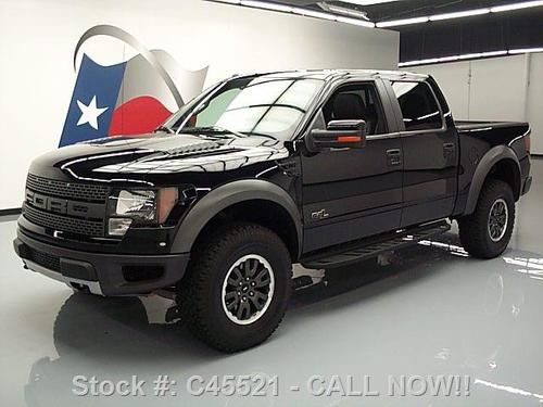 2011 ford f-150 svt raptor 6.2l 4x4 sunroof rear cam 4k texas direct auto