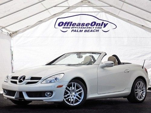 Leather cruise control cd player warranty all power hard top off lease only