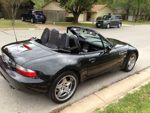 Stunning saphire black 2001 bmw z3 m roadster with low miles