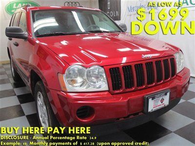 2006(06)grand cherokee we finance bad credit! buy here pay here low down $1699