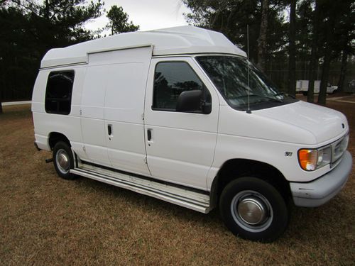 1999 ford e-250 econoline xl handicapped van with lift