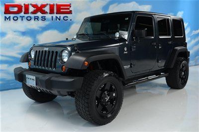 X 2007 jeep wrangler unlimited hard top call barry 615..516..8183 4 dr suv gasol