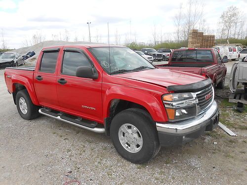 2005 gmc canyon 106k miles 4x4 mp3 cd ac, tow hitch clean reliable truck